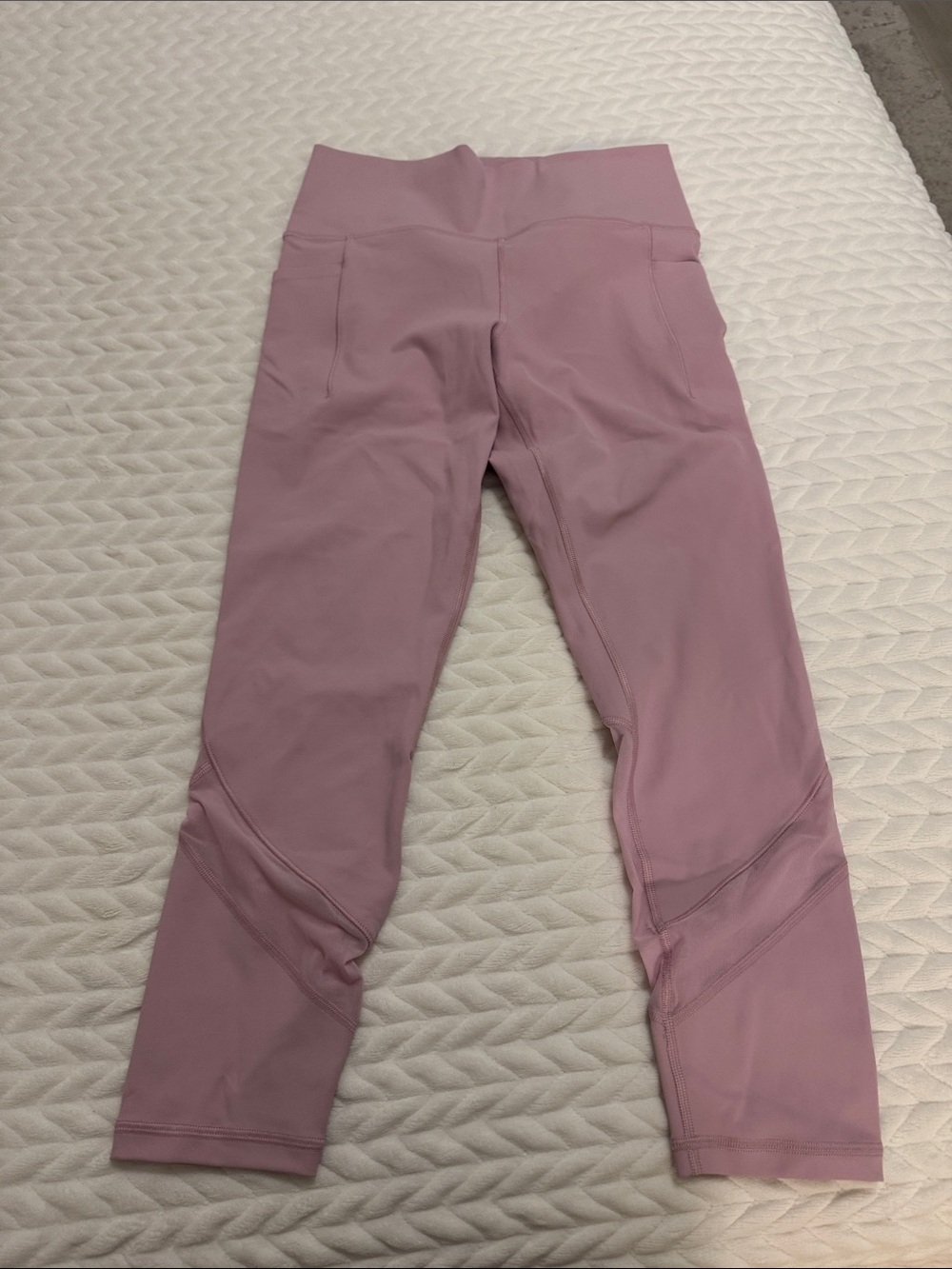 Athleta Mauve Pink High-Rise Leggings